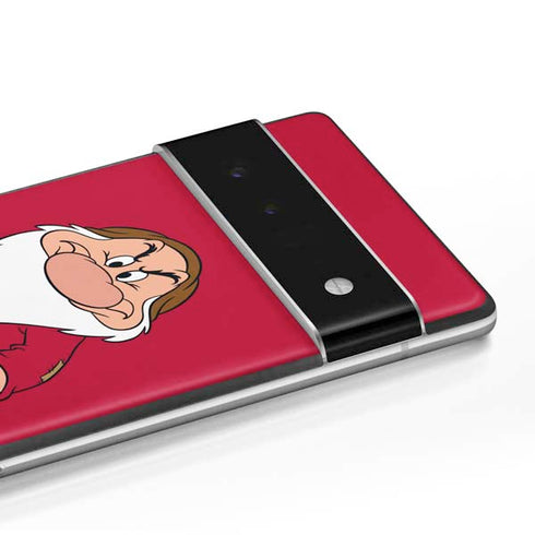 Disney Snow White Grumpy Dwarf Google Pixel 6 Skin